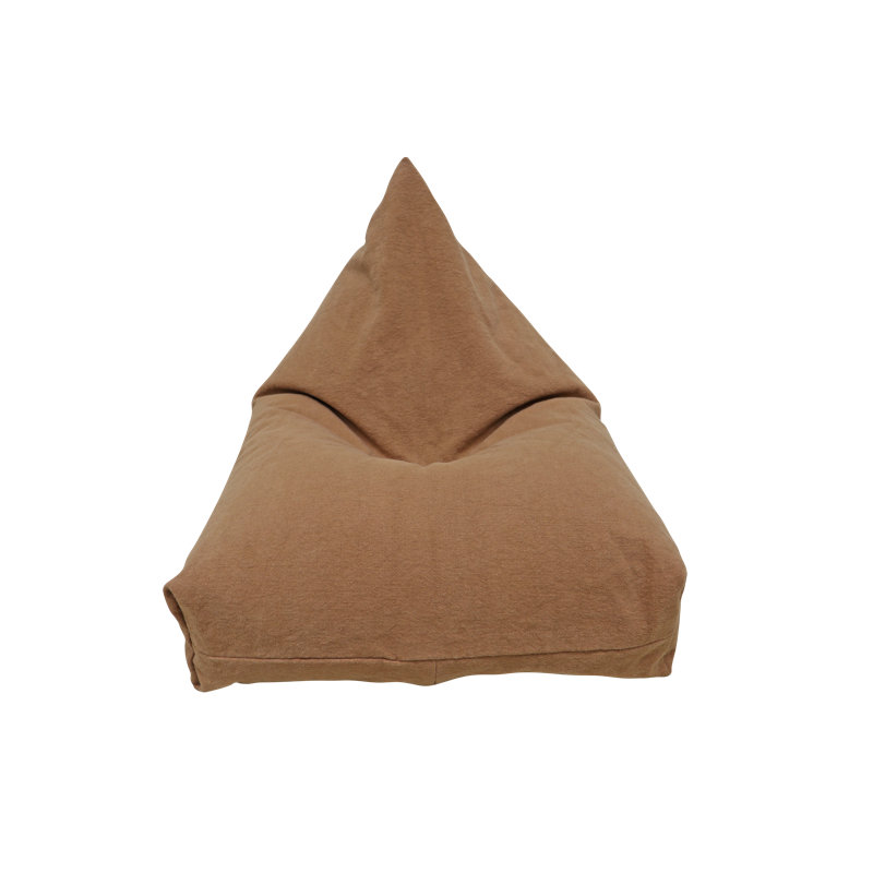 Fauteuil à billes exclusif en ligne, Mélange de coton brun