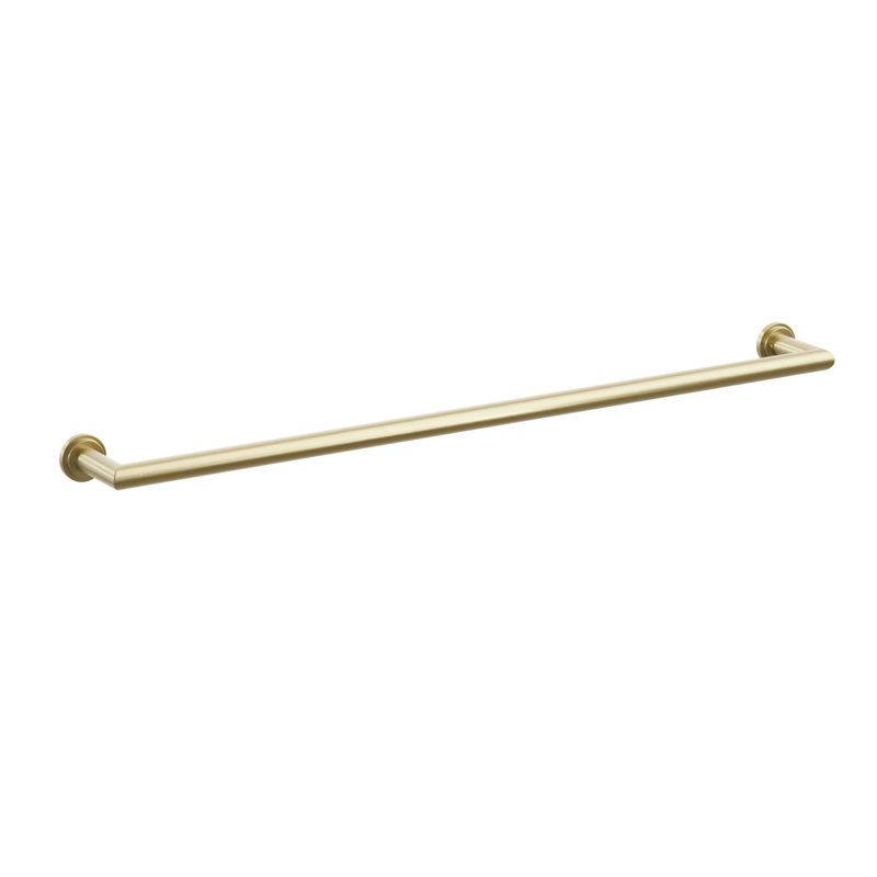 Barre à serviettes Emtek, H 1,75 po x l 31,75 po x P 3,25 po, Laiton satiné