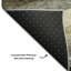 Premium Machine Washable Wayne AMF1098 Swirls Rug-1813860292