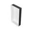 Niche de douche simple en acier inoxydable l 25 po x H 13 po avec pente de drainage, aucun carreau requis, rangement mural encastré, blanc-113625247