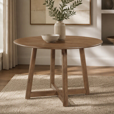 Walnut 5-Piece Solid Wood Dining Set