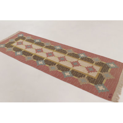 Cotton and Wool Area Rug