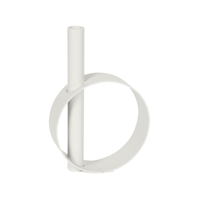 Ios Table Vase, Clay Gray