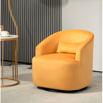 Barrel design 360 degree swivel Chair