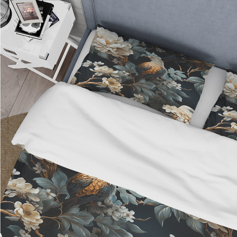 Ensemble de housse de couette Victorian Elegance, Housse de couette pour très grand lit et 2 très