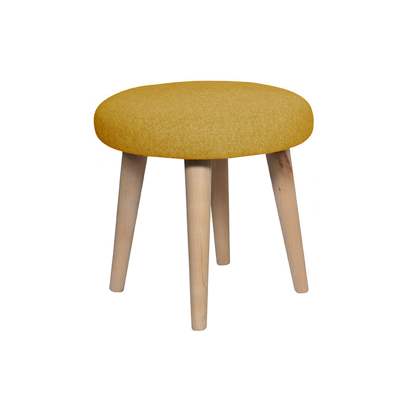 Shetland Vanity Stool, Yellow