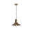Adjustable Height Metal Body Cone Single Pendant