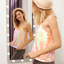 Miroir de sol éclairé sur pied: argenté de 63 po x 24 po, 3 modes de couleurs, commande tactile, fixation murale, cadre en aluminium robuste, miroir pleine grandeur pour chambre à coucher, salle de bain et autres pièces avec lumières: 22 ampoules à DEL,-504689329