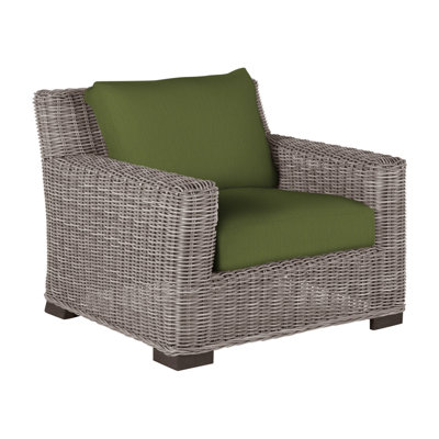 Rustic Woven Lounge Chair
