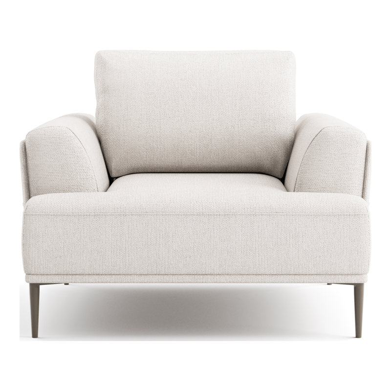 Fauteuil Kertu, Chenille crème