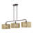 Goldiemesh English Bronze Extra Large Linear Chandelier