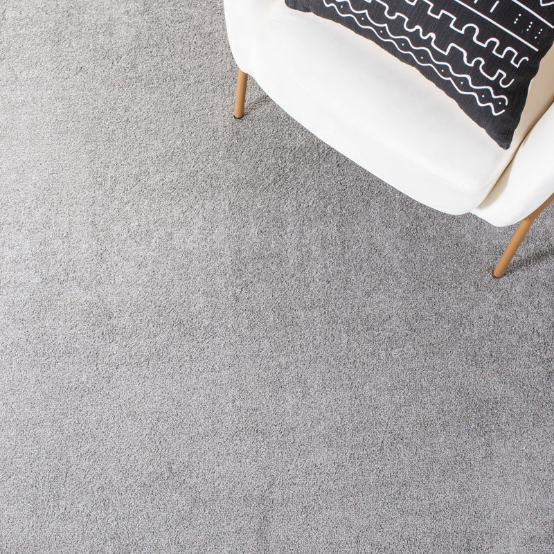 Tapis de couleur unie antidérapant Briag, Rectangle 5 pi 3 po x 7 pi