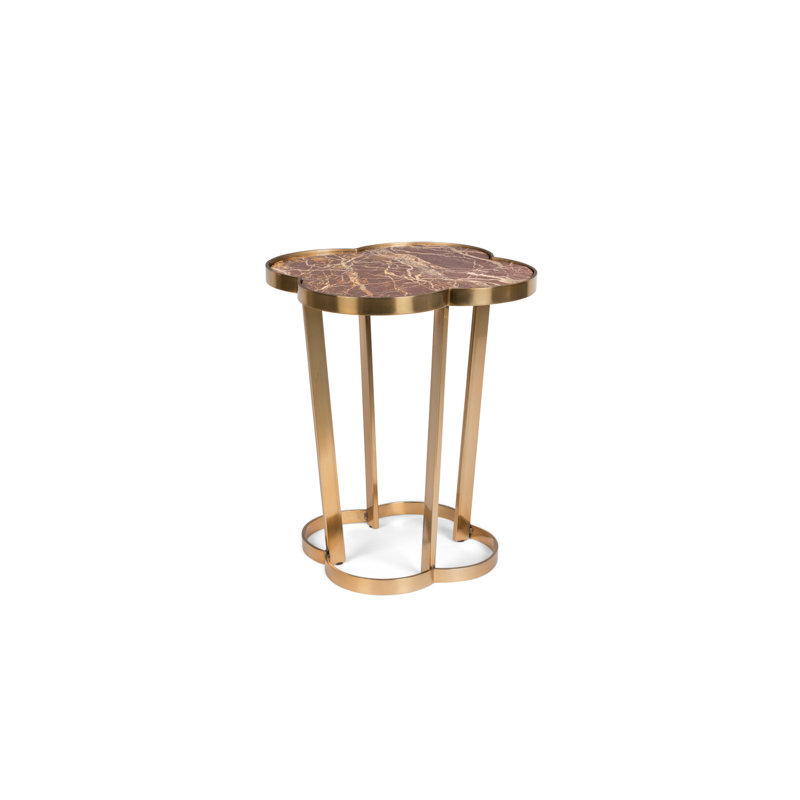Marble Top End Table