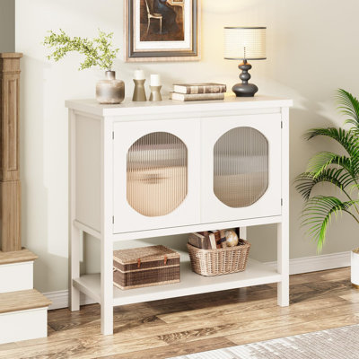 Armoire Buffet Buffet Armoire de rangement pour la cuisine Armoire-bar en bois avec tablette et armoire de rangement pour le salon, la salle à manger et le couloir