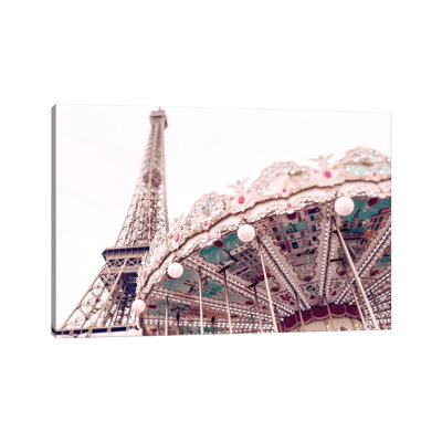 Paris Carousel VI by Grace Digital Art Co - Wrapped Canvas Gallery-Wrapped Canvas Giclée