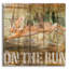  «Rabbit On The Run» par Art Licensing Studio, art mural en verre acrylique, 12 po x 12 po