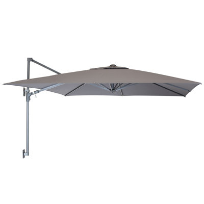 Wall Mounted 2.5M Square Free Arm Parasol
