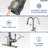 Single-Handle Pull-Down Kitchen Faucet with Dual-Function Sprayer-120793566