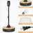 Naomy Wood USB Table Lamp