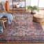Mellor Machine Washable Non-Slip Area Rug in Red-610884468