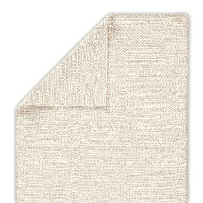 Tapis gris clair / ivoire fait à la main Jaipur Living Eulalia (7 pi 10 po x 9 pi 10 po), Rectangle 8 pi x 10 pi