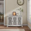 Antique Sideboard Buffet Cabinet For Hallway - 3 Doors, Vintage Accent Storage Console Living Room With Doors And Spacious Interior
