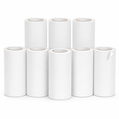 Recharges de rouleaux à peluches extra-collantes, 880 feuilles faciles à déchirer pour rouleaux de 3,9 po à 4 po avec un diamètre de 1,5 po, propreté supérieure des vêtements (recharges seulement)