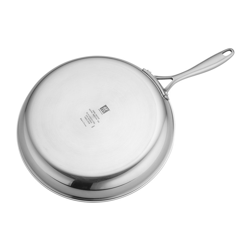 ZWILLING J.A. Henckels Clad CFX Non Stick Stainless Steel Frying Pan, 12"