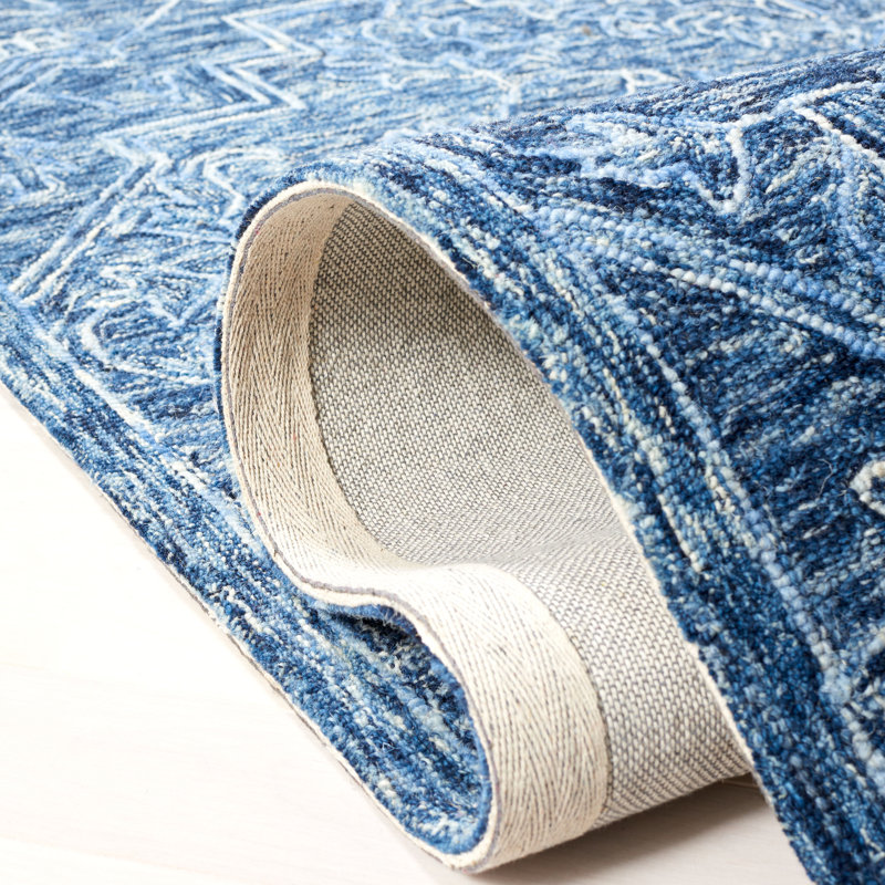 Judston Hand Tufted Wool And Cotton With Latex Oriental Rug, Rectangle 4' x 6'