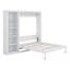 Lit escamotable mural Ell Elletsville avec tablettes-932556010-882040520