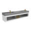 Meuble-lavabo double 84 po avec plateau Amazon-92646585-92646583-92646584