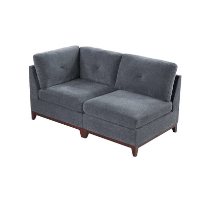 Danhiccy Upholstered 67'' Loveseat
