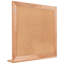 Lysia Flat Mirror with Shelves