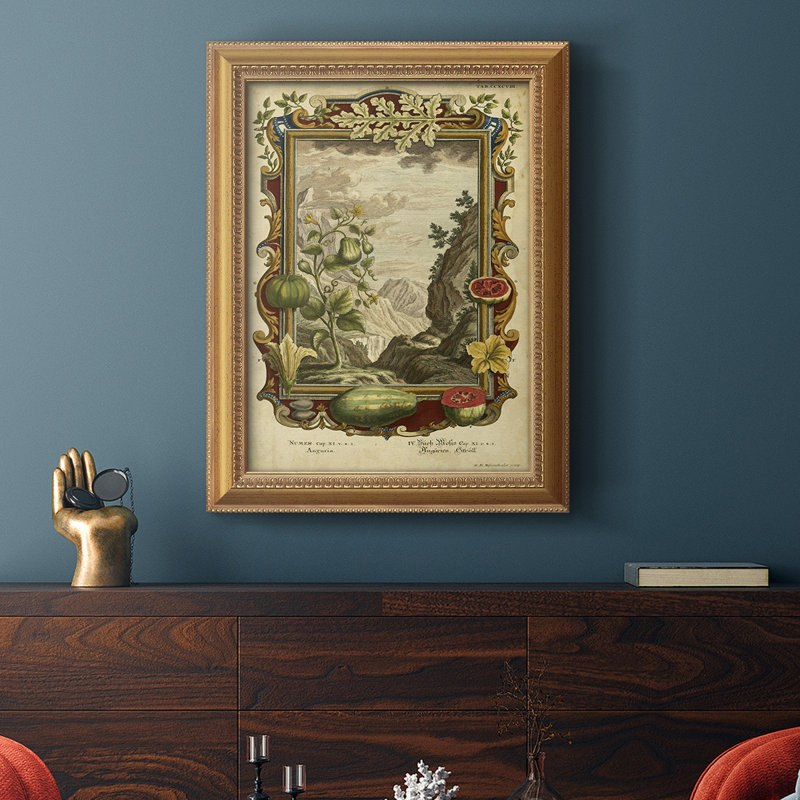 Genèse de fruits II, toile encadrée de qualité supérieure - prête à être accrochée, H 20 po x l 16 po x P 2,5 po