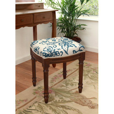 Camey Solid Wood Accent Stool