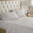12 Piece Comforter Set With Cotton Bed Sheets Navy