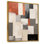 «Earthy Abstraction Cubist Modernism Beige Brown - Abstract Wall Art Living Room»