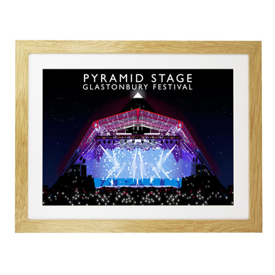 'Pyramid Stage 2' by Richard O'Neil - Print