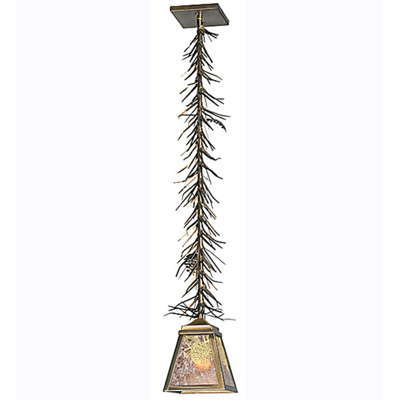 Luminaire suspendu géométrique 1 lumière Winter Pine