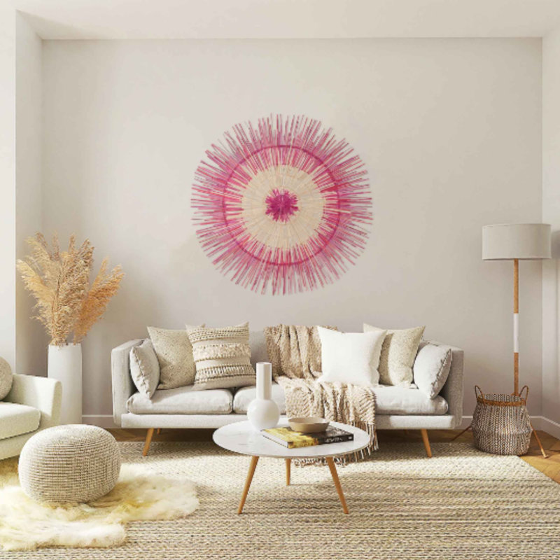 Décoration murale Global Crafts, Rose