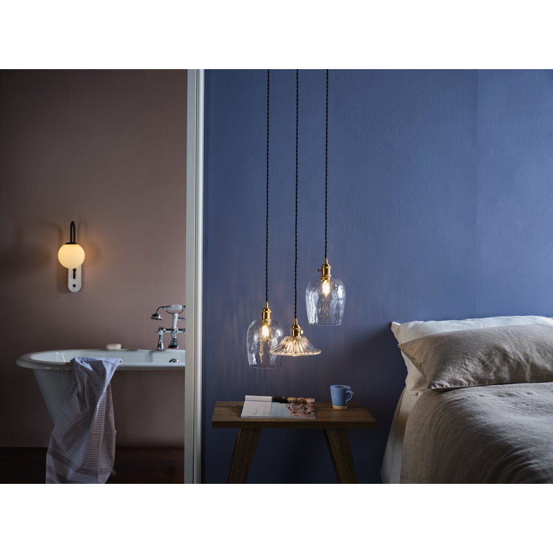 1 - Light Pendant, Natural Brass