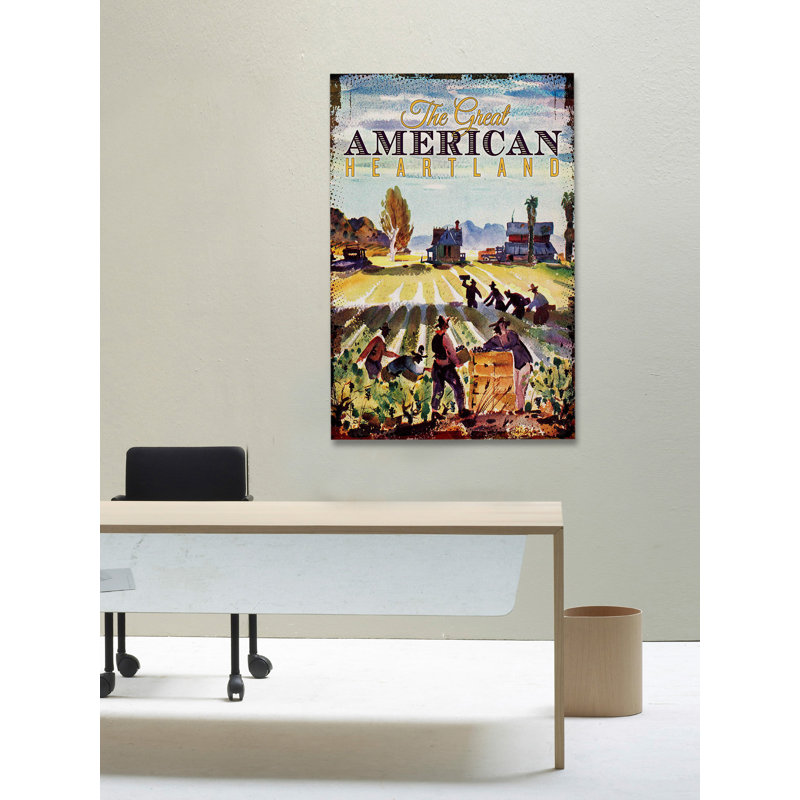 Farm Veggies - Wrapped Canvas Print, 91 cm H x 61 cm W