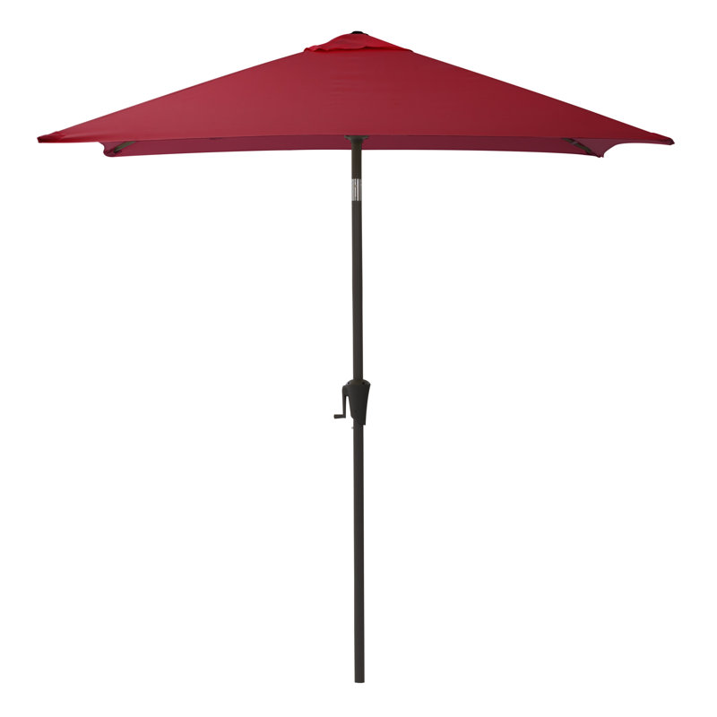 Parasol de marché carré Fidel, Vin rouge