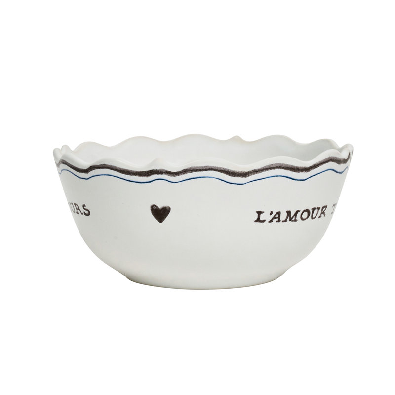 L'amour Toujours Cereal/Ice Cream Bowl