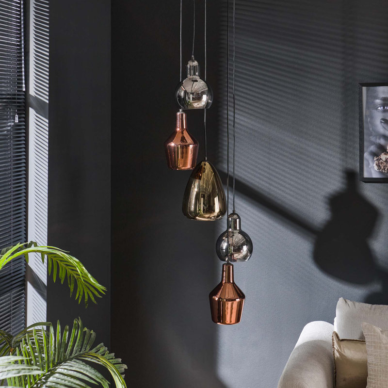 Caludia 5 - Light Cluster Dome Pendant