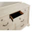 Table de chevet 1pc blanc antique