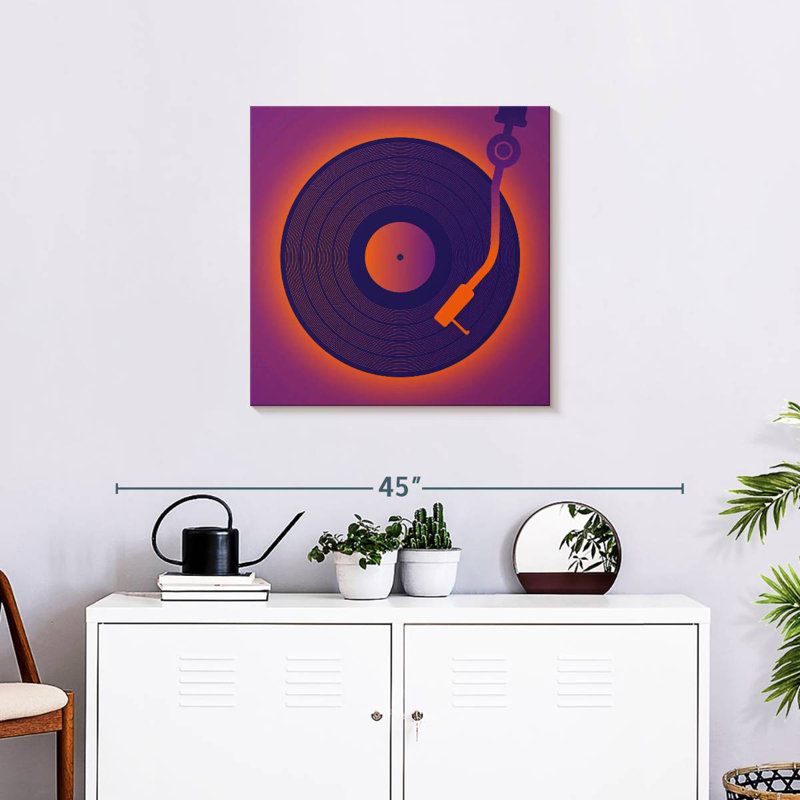 Disque vinyle Abarca, H 24 po x l 24 po