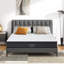 Matelas hybride, éponge à mémoire de forme gélifiée et ressorts ensachés individuellement, fermeté moyenne (grand, 8 pouces)-1832732589-1832732579