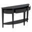Table console moderne avec 3 tiroirs et 1 tablette pour le couloir-537102447