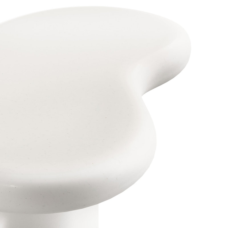 Elowen Outdoor Side Table In White